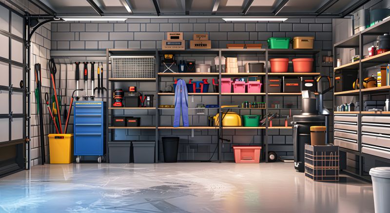 Garage Shelves Installation in Arlington, VA