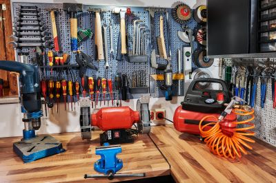 Garage Tool Rack Installation in Raleigh, NC